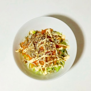 シラス入り生野菜サラダ